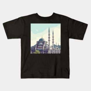 The Blue Mosque Kids T-Shirt